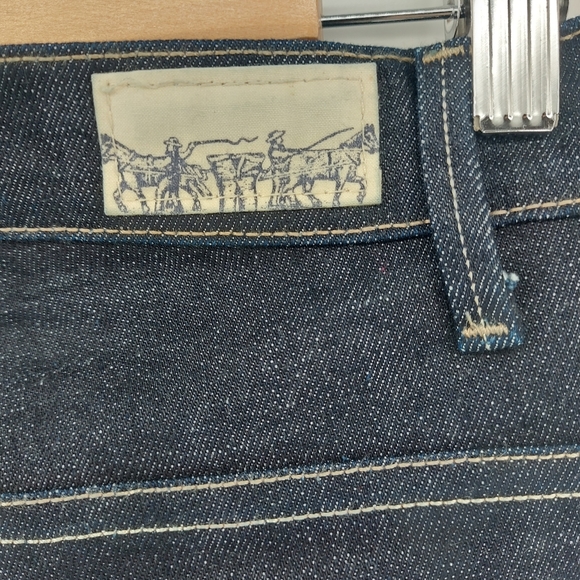 Levis Capital E Twisted Crop Skinny Low Dark Wash Size 27 - Picture 5 of 9